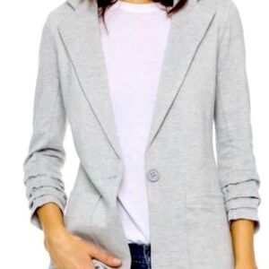 Bailey 44 grey stretchy jane blazer 
Size medium